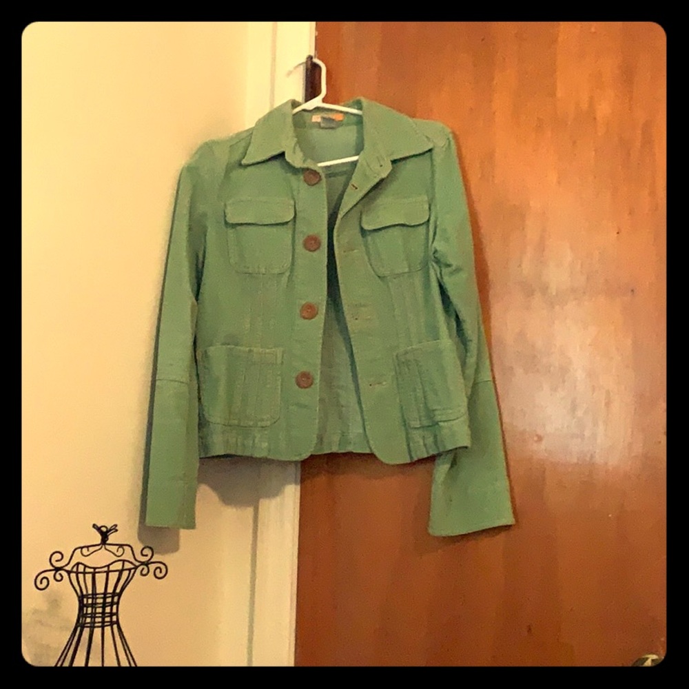 Vintage green blazer